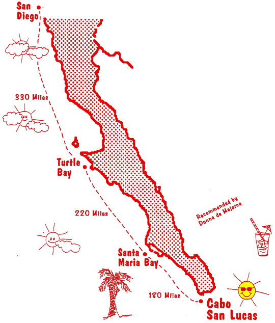 Baja map